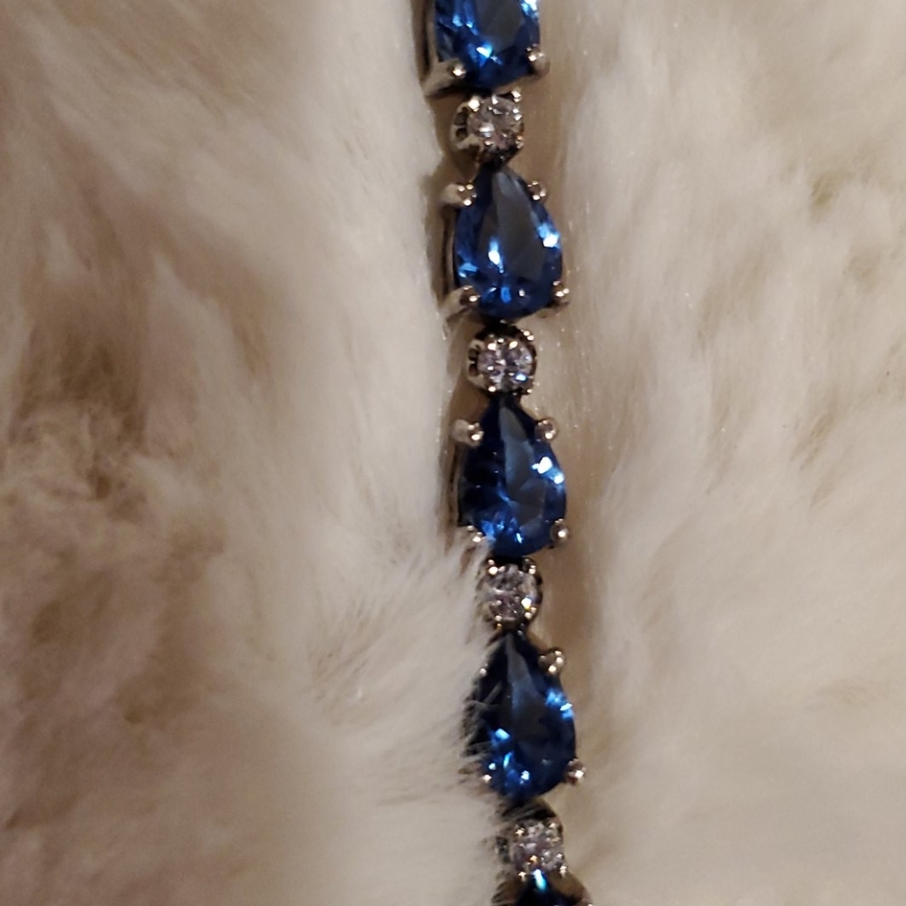 Iolite bracelet